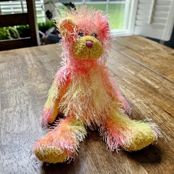 Ty® The Punkies Collection™ 2002 Rainbow the Bear - Picture 2 of 11